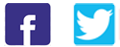 facebook and twitter dating logo